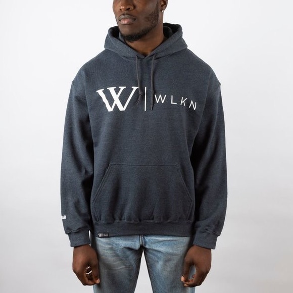 WLKN Sweaters - Brand new WLKN grey signature hoodie